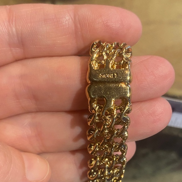 Monet Gold-Tone Beaded Bracelet - Picture 4 of 6